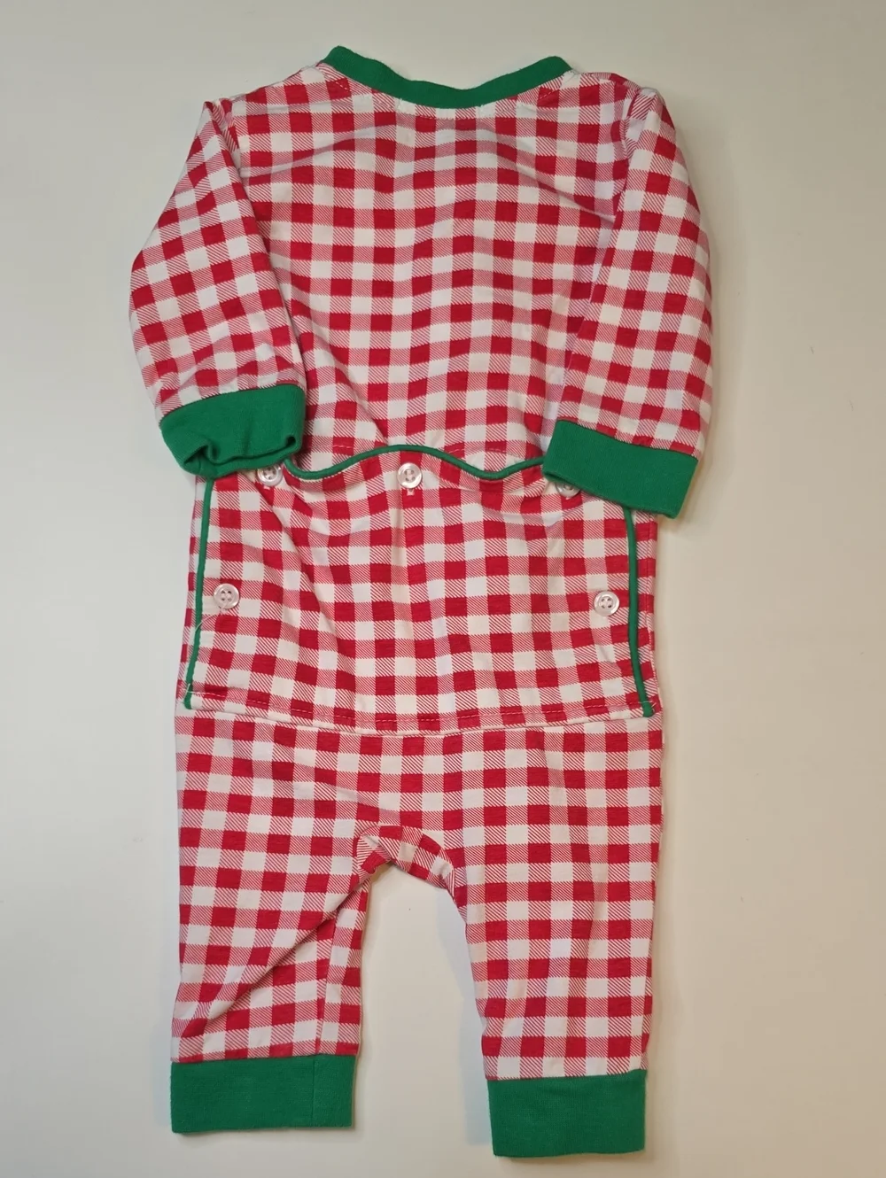 Cecil Red Gingham Holiday Pajamas